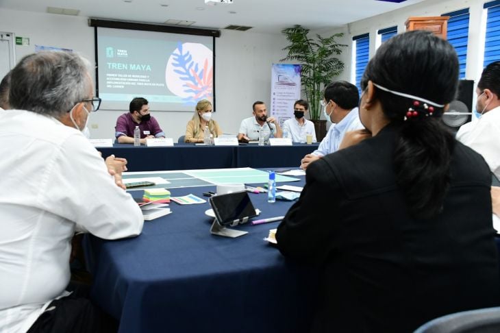 Realizan taller de Movilidad Urbana del Tren Maya en 'Playa'